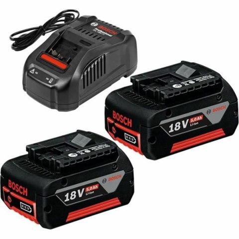 Charger and rechargeable battery set BOSCH 1 600 A00 B8J 18 V 5 Ah Charger and rechargeable battery set BOSCH 1 600 A00 B8J 18 V 5 Ah