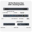 Stacja dokująca HyperDrive Next 10-Port Business Class USB-C Dock 2xHDMI/4K/SD/ PD 100W pass-through/miniJack/RJ45