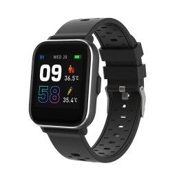 Smartwatch Bluetooth z temperaturą ciała Denver czarny