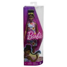 Barbie Fashionistas Lalka w kolorowej sukience