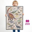 Puzzle 200 elementów Puzzlove Dinozaury