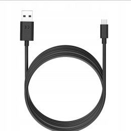 Motorola USB Cable USB-A to USB-C 2m, Black