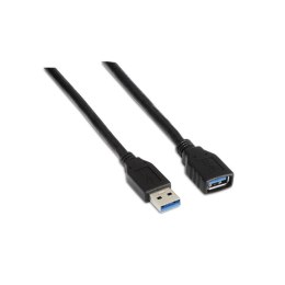 Kabel USB Aisens A105-0041 Czarny 1 m