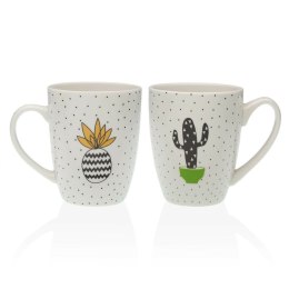 Kubek Versa Porcelana Kaktus Ananas