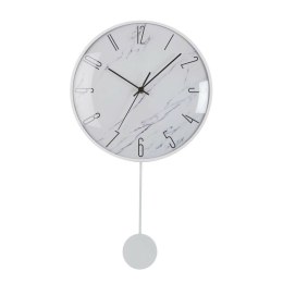 Zegar Ścienny Versa Wahadło Metal Szkło Drewno MDF 4,5 x 56 x 29 cm