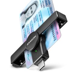 CRE-SMPC Czytnik kart identyfikacyjnych PocketReader USB-C