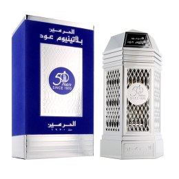 Perfumy Unisex Al Haramain 50 Years Platinum Oud 100 ml