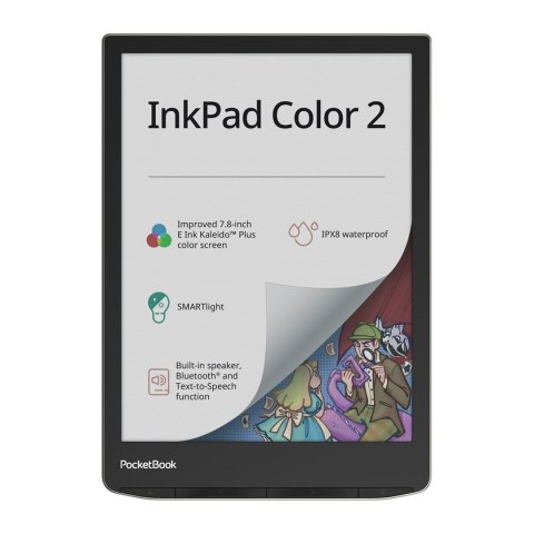 Ebook PocketBook 743 InkPad Color 2 7,8" 32GB Wi-Fi Silver