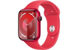 Watch Series 9 GPS + Cellular, 45mm Koperta z aluminium z edycji (PRODUCT)RED z paskiem sportowym z edycji (PRODUCT)RED - S/M