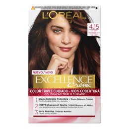 Trwała Koloryzacja Excellence L'Oréal Paris Excellence 4.15 Ciemny Szatyn Nº 9.0-rubio muy claro Nº 8.0-rubio claro 192 ml
