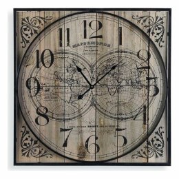Zegar Ścienny Versa Drewno (59,5 x 5,5 x 59,5 cm)