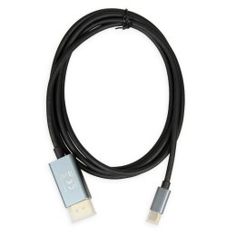 Adapter USB C na DisplayPort Ibox ITVCDP4K Czarny 1,8 m
