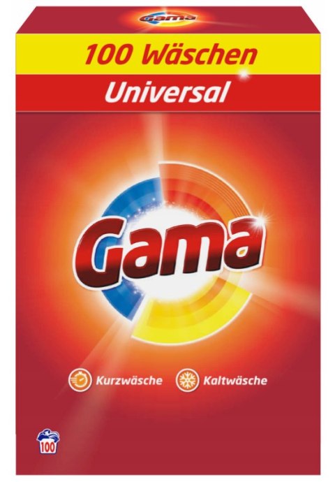 Gama Uniwersal Proszek do Prania 100 prań DE