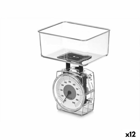 Kuchennej wagi Kinvara KS-01-T 1KG Przezroczysty 1 kg 400 ml (12 Sztuk) Kuchennej wagi Kinvara KS-01-T 1KG Przezroczysty 1 kg 400 ml (12 Sztuk)
