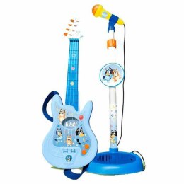 Gitara Dziecięca Bluey Regulowany Mikrofon 60 x 30 x 17 mm