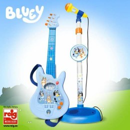 Gitara Dziecięca Bluey Regulowany Mikrofon 60 x 30 x 17 mm