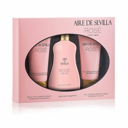 Zestaw Perfum dla Kobiet Aire Sevilla Rose 3 Części