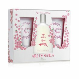 Zestaw Perfum dla Kobiet Aire Sevilla Róż 3 Części