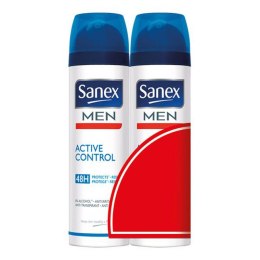Dezodorant w Sprayu Men Active Control Sanex Men Active Control H (2 pcs) 200 ml