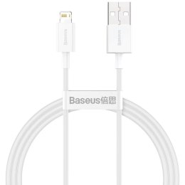 Kabel USB do Lightning Baseus CALYS-A02 Biały 1 m