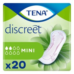 Podpaski na Nietrzymanie Moczu Discreet Mini Tena (12 uds)