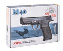 Wiatrówka pistolet RANGER M40 KWC kal. 4,5 BBs 19 strz. METAL SLIDE CO2 (AAKCMD481AZB)