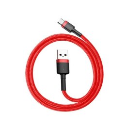 Kabel USB A na USB C Baseus Cafule Czerwony 24 2 m