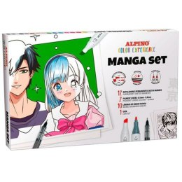 Zestaw markerów Alpino Manga Color Experience (8 Sztuk)