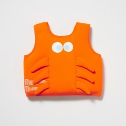 Kamizelka do pływania (3-6 lat) - Sonny the Sea Creature Neon Orange