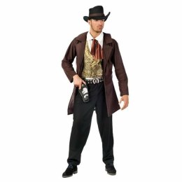 Kostium dla Dorosłych Limit Costumes cowboy 4 Części Brązowy - S