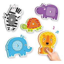 Puzzle dla dzieci Reig Zoo Shapes zwierzęta Muzyczne Farma