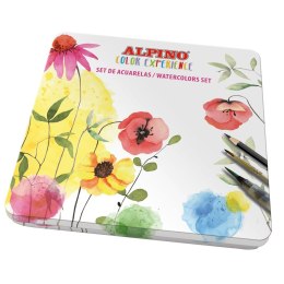 Zestaw Farb Akwarelowych Alpino Color Experience 42 Części Wielokolorowy