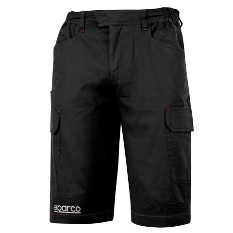 Krótkie Spodenki Sparco Bermuda Cargo Czarny - M Krótkie Spodenki Sparco Bermuda Cargo Czarny - M