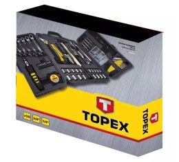 Zestaw narzędzi Topex 135 sztuk w poręczniej walizce