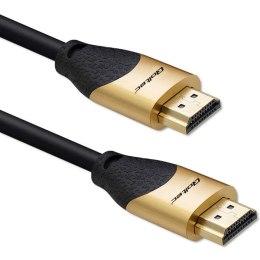 Kabel HDMI v2.1 Ultra High Speed 8K | 60Hz | 26AWG | 5m Złoty