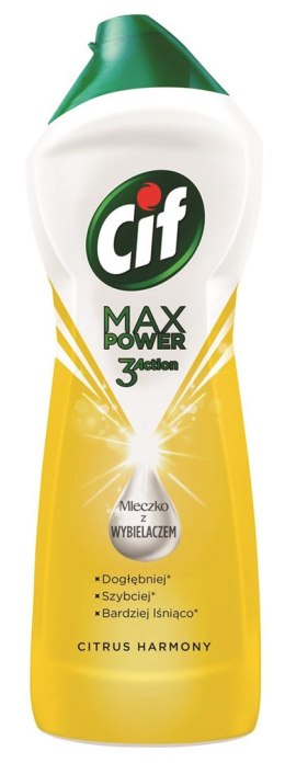CIF Max Power Citrus Mleczko z Wybielaczem 1001g