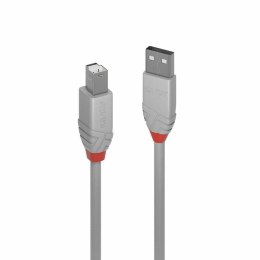 Kabel USB A na USB B LINDY 36682 Szary