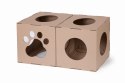 CARTON+ PETS Twins - domek modułowy dla kota - 36x36 cm