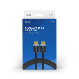 Kabel DP v1.4 (M), 8K/60Hz, FHD, 3 m, CL-176