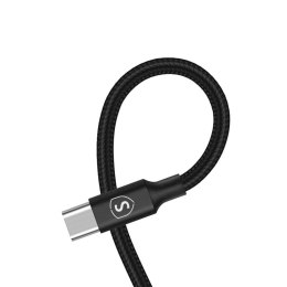 Kabel USB C Baseus Cafule Czarny Czarny/Szary 1 m