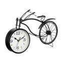Stolné hodiny Rower Czarny Metal 36 x 22 x 7 cm (4 Sztuk)