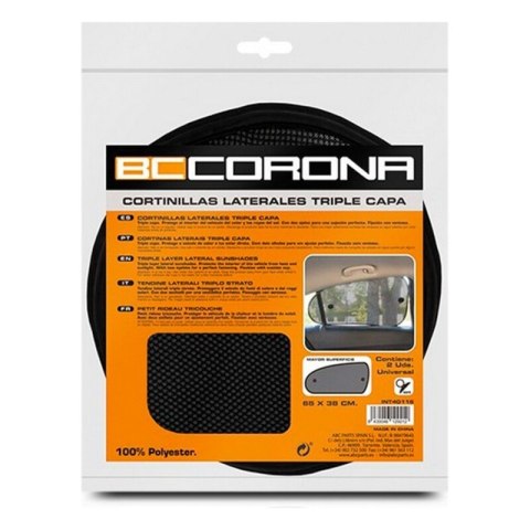 Boczna Zasłonka do Samochodu BC Corona INT40116 (65 x 38 cm)(2 pcs) Boczna Zasłonka do Samochodu BC Corona INT40116 (65 x 38 cm)(2 pcs)