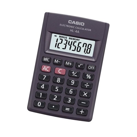 Kalkulator Casio HL-4A Szary Żywica 8 x 5 cm