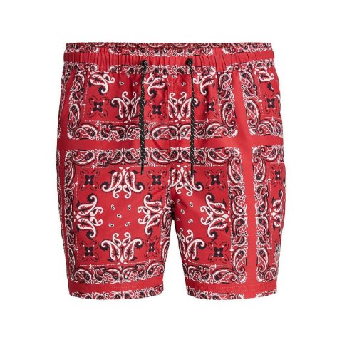Strój kąpielowy Dziecięcy Jack & Jones BANDANA 12227731 Czerwony - M Strój kąpielowy Dziecięcy Jack & Jones BANDANA 12227731 Czerwony - M