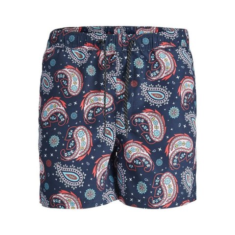 Strój kąpielowy Dziecięcy Jack & Jones PAISLEY 12234512 Granatowy - XL Strój kąpielowy Dziecięcy Jack & Jones PAISLEY 12234512 Granatowy - XL