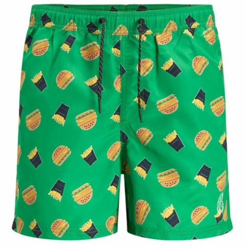 Strój kąpielowy Męski Jack & Jones Kolor Zielony - L Strój kąpielowy Męski Jack & Jones Kolor Zielony - L