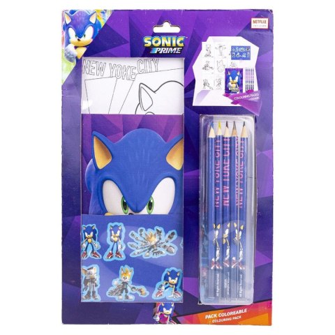 Zestaw Papeterii Sonic Fioletowy Zestaw Papeterii Sonic Fioletowy