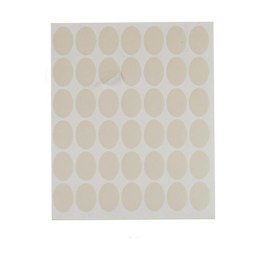 Etykiety samoprzylepne Biały 17 x 24 mm Owalne (12 Sztuk)