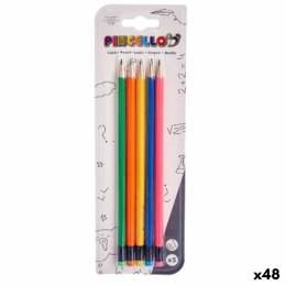 Zestaw ołówków Wielokolorowy Drewno (48 Sztuk)