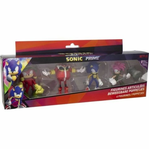 Figurki Funkcyjne Sonic Prime 4 Części Figurki Funkcyjne Sonic Prime 4 Części